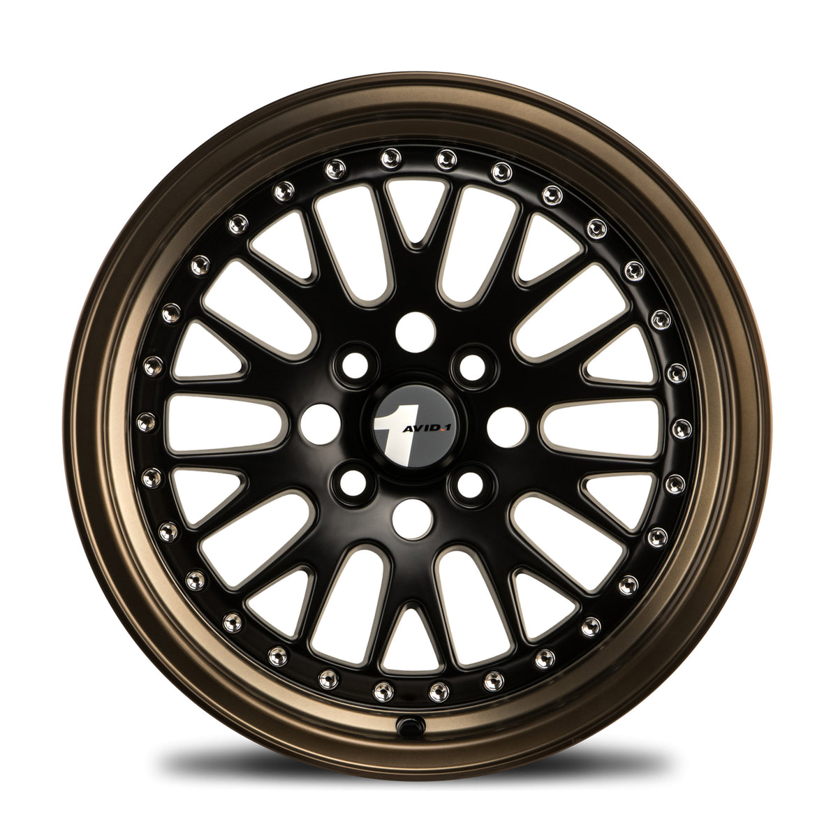 AV12 Matte Black/Bronze Lip